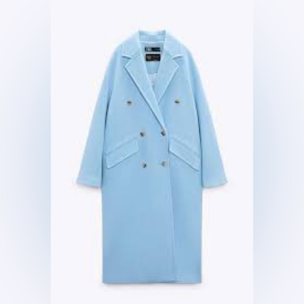 Zara women limited edition new with tags Manteco over size wool coat